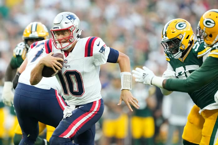 Patriots - Mac Jones Preseason Packers